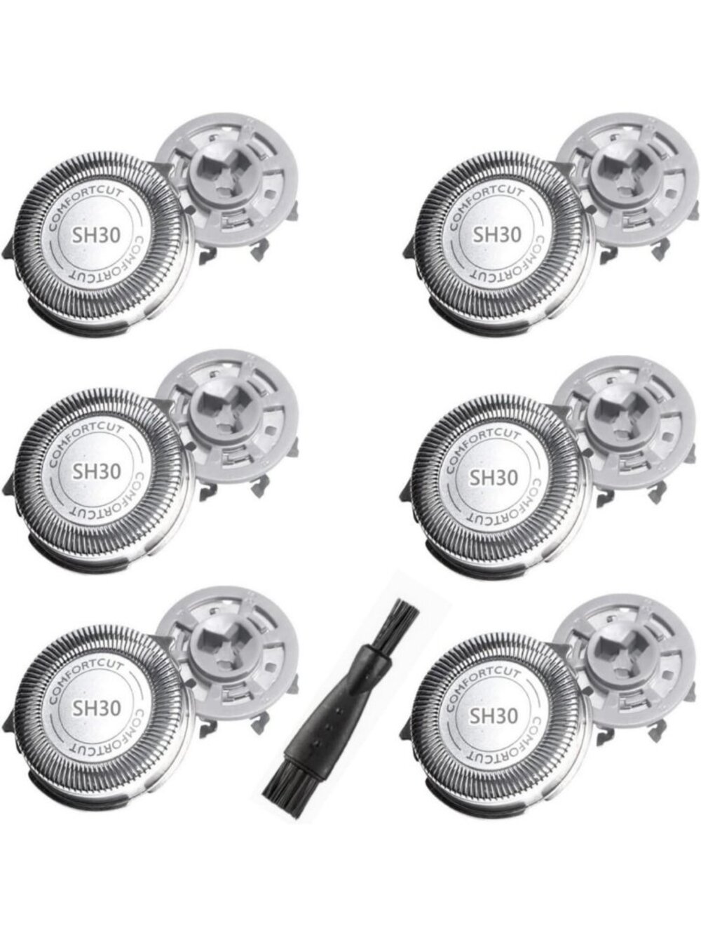 SH30 Replacement Shaver Heads Compatible with Series 3000, 2000 & 1000 Blades